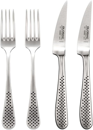 Global steak knife - global, fork