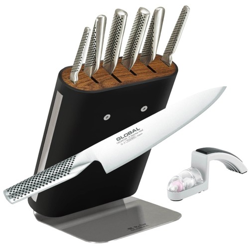 Global knives 7pc - global, black