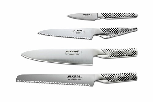 Global 291446 piece knife - 4-piece,