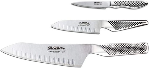 Global stainless steel - stainless, 3-piece