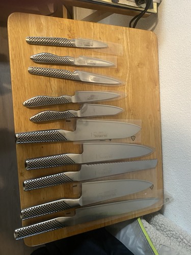 Global knife 10pc - set,