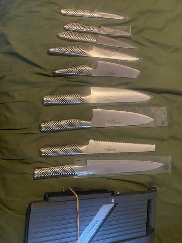 Global knife 10pc set - knife,