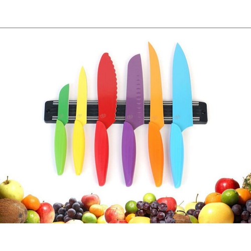 Colorful kitchen knife set - knife,