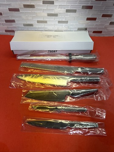 Global knife set - 6-pc,