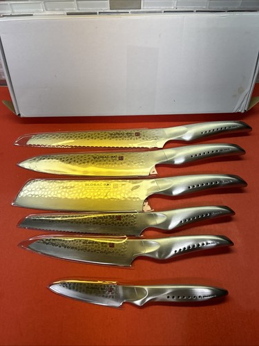 Global sai piece knife set - 6,