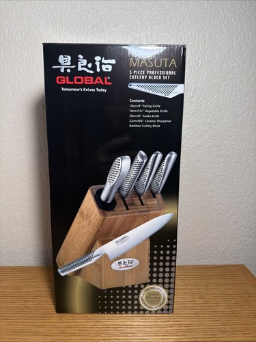 Global piece masuta knife - global, 5-piece